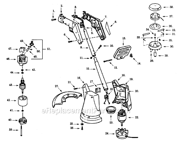 Paramount PT140-02 Electric Trimmer Page A Diagram