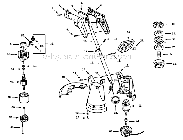 Paramount PT140C-00 Electric Trimmer Page A Diagram