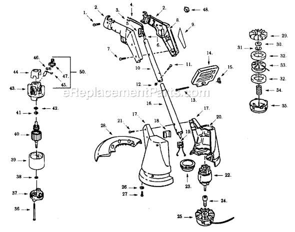 Paramount PT162-00 Electric Trimmer Page A Diagram