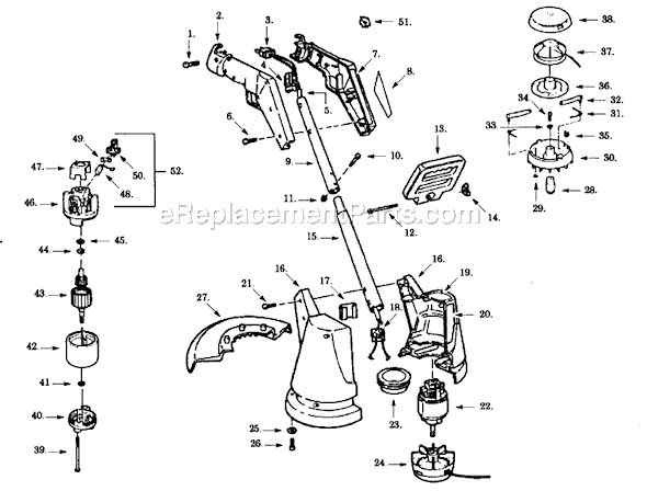 Paramount PT162-01 Electric Trimmer Page A Diagram