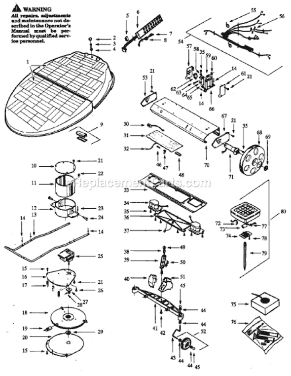 Weed Eater Solar Mower Page A Diagram