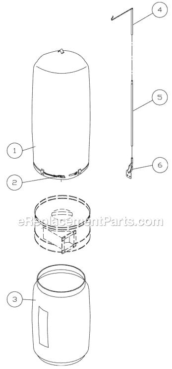 Powermatic PM1900 (1791075B) Filter Bag System Only Page A Diagram