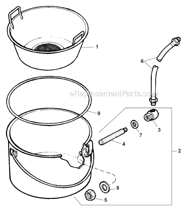 Ridgid 318 Drip Pan And Oil Pan Assembly Page A Diagram
