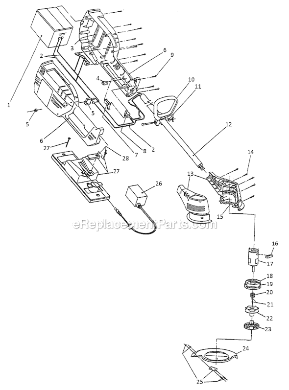 Ryobi IDC 150 Parts List and Diagram - (203104731 ... 150 go cart parts wiring diagram 