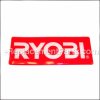 Logo Label - 863209000:Ryobi