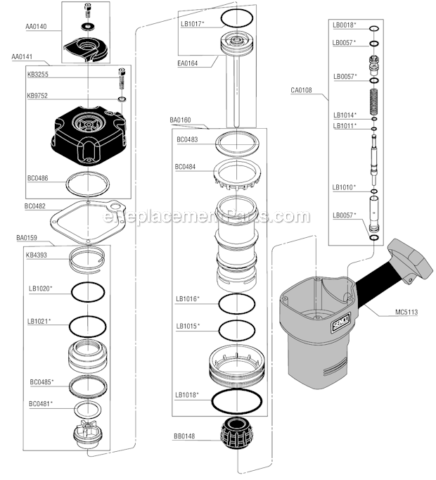 Senco FramePro 700XP Series Operating Instructions Manual