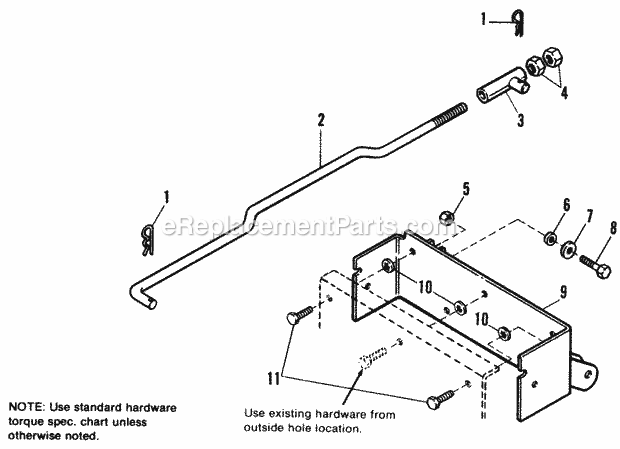Simplicity 1691379 Tiller Hitch And Lift Group Page A Diagram