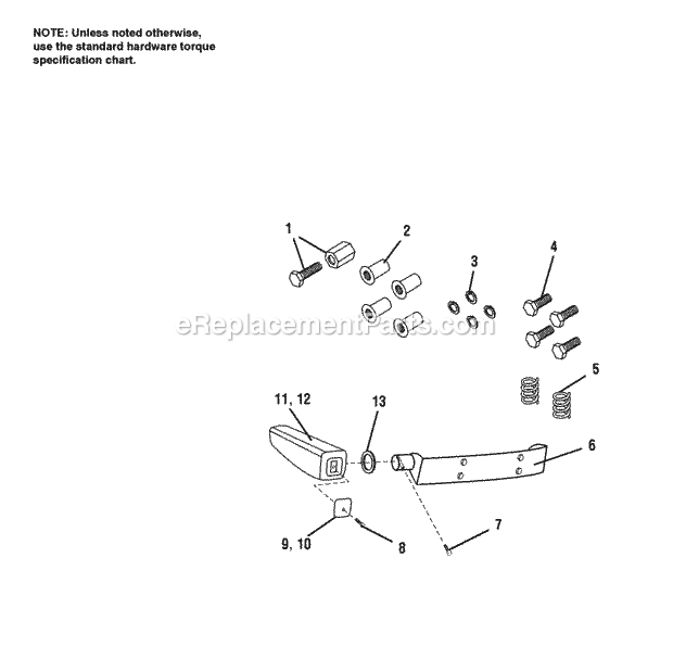 Simplicity 1693427 Arm Rest Accessory For Zt Series Page A Diagram