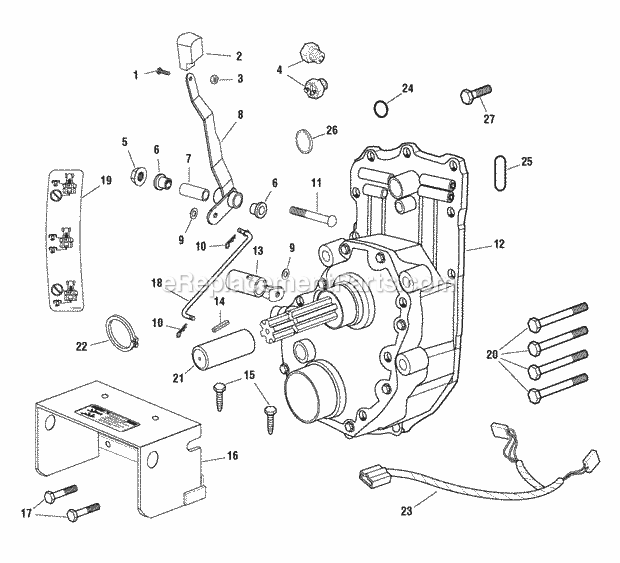 Simplicity 1694399 540 Rpm Pto For Tractor Page A Diagram