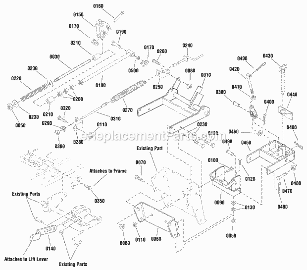 Snapper 1695965 Sleeve Hitch Sleeve Hitch Assembly (1695965) Diagram