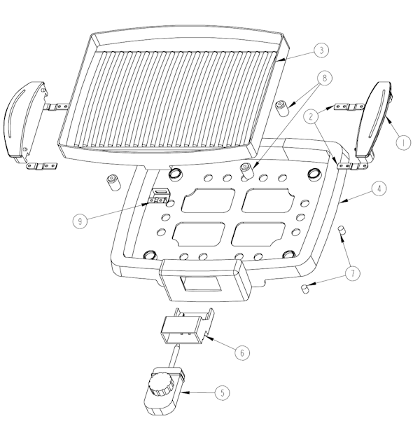 Sunbeam 4766 Indoor Grill Page A Diagram