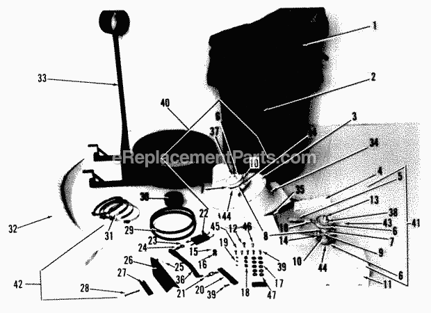 Toro 07-06BZ02 (1986) 50-in. Vacuum Bagger 718-Z 5.5 Bushel & 6.7 Bushel Mounted Vacuums (Vehicle Identification Numbers 07-06bz02 & 07-07bz02) Diagram