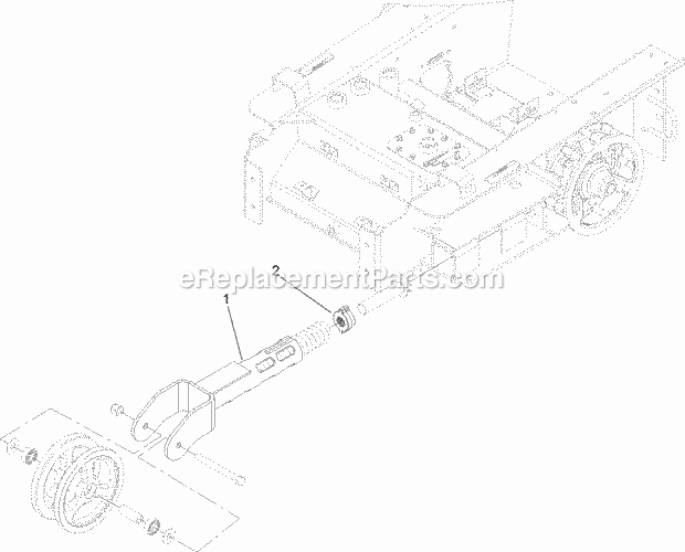 Toro 108-5630 Tensioner Kit, Dingo Tx 420 Compact Utility Loader Tensioner Assembly Diagram