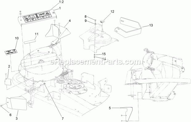 Toro 119-4240 Ce Kit, Model 78551 Blower And Drive Kit For 48in Bagging System E-Z Vac 48in Bagging System Ce Kit No. 119-4240 Diagram