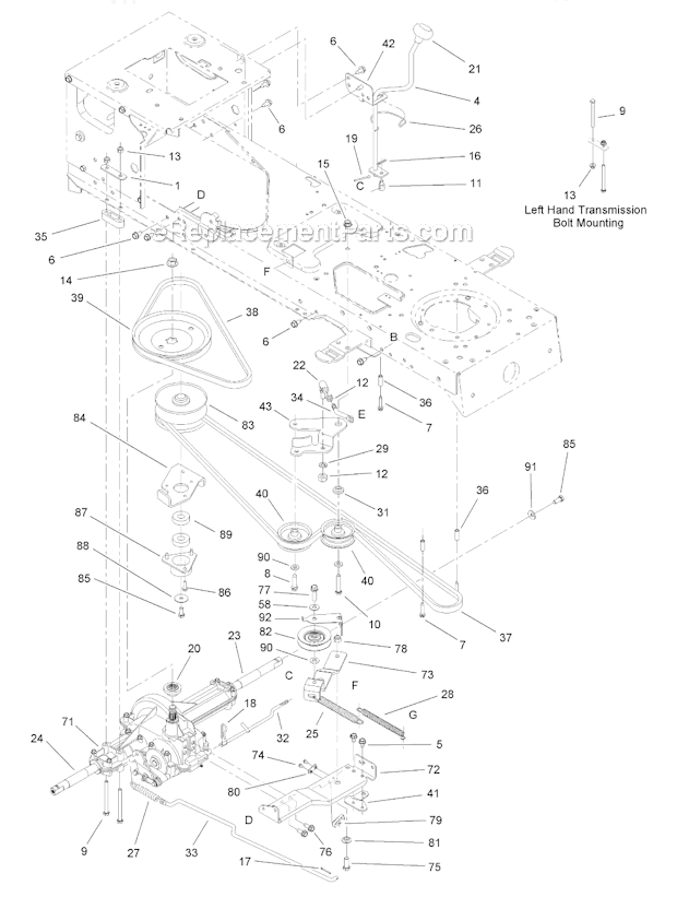 Toro Lx500 Wiring Diagram from www.ereplacementparts.com