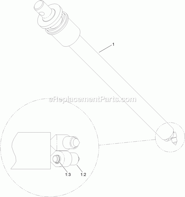 Toro 23804 Rock Stakes, 2024 Directional Drill Rock Stake Assembly No. 127-5276 Diagram