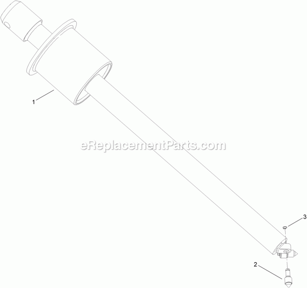 Toro 23827 Rock Stakes, 4045 Directional Drill Rock Stake Assembly Diagram