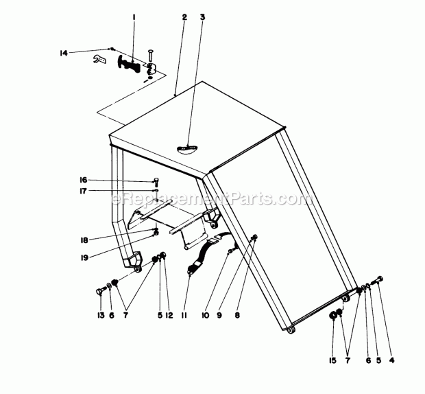 Toro 30735 Roll-over Protection System, Groundsmaster 72 Roll Over Protection Kit 72-in. Groundsmaster Diagram