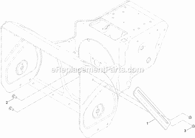 Toro 38213 Drift Breaker Kit, 24-inch and 26-inch Power Max Snowthrowers Drift_Breaker_Assembly Diagram