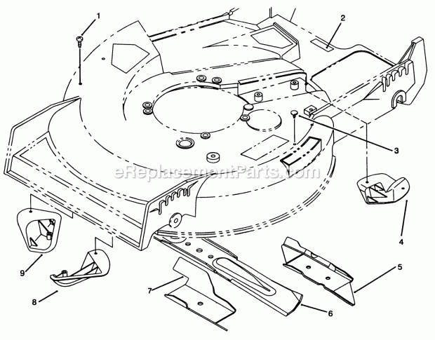 Toro 59185 Recycler Ii Update Kit Recycler Assembly Diagram