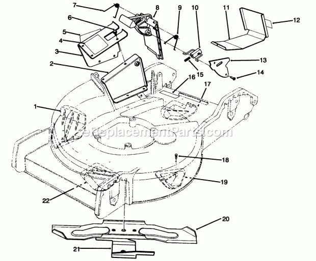 Toro 59283 Recycler Ii Kit Recycler Assembly Diagram