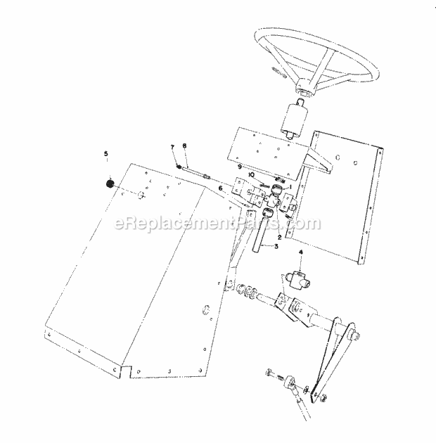 Toro 61-9430 Steering Bearing Kit Steering Bearing Kit-Groundmaster 117 Diagram