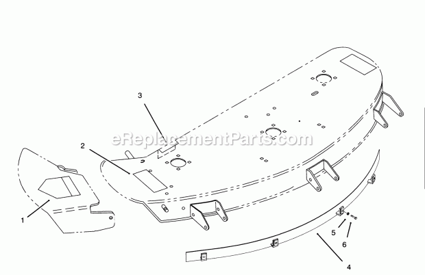 Toro 93-9265 Ce Kit For Model 78346 Deck Assembly Diagram