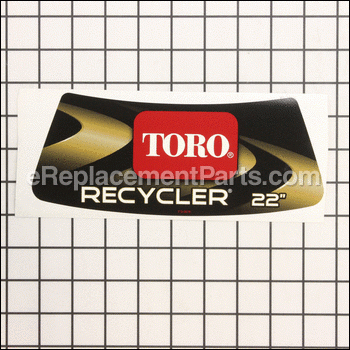 Decal-recycler - 115-4676:Toro