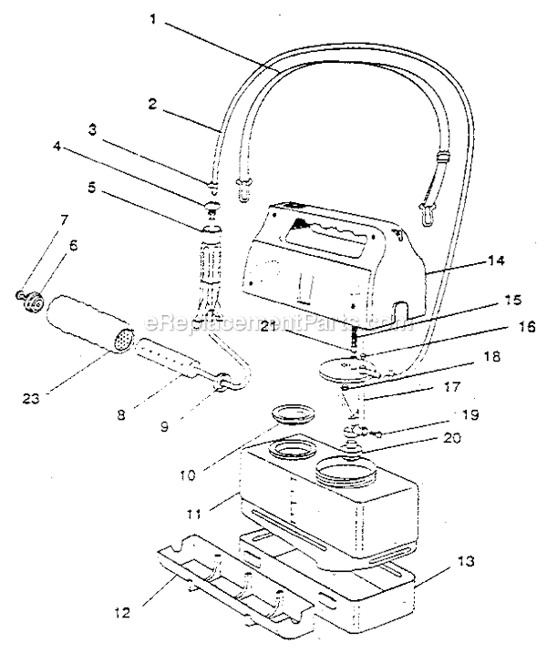 Wagner 0156030 Power Roller Page A Diagram