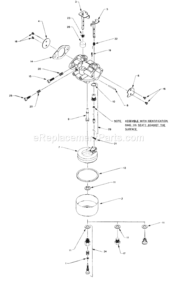 Walbro LME-17 Carburetor Page A Diagram