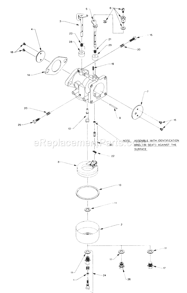 Walbro LMH-13 Carburetor Page A Diagram